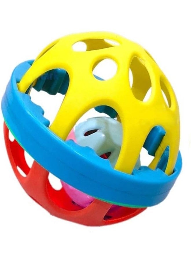 Manos Baby Rattle jhunjhuna for Kids 3 4 5 6 7 8 Months Pack of 3 - Image 2